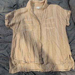 a new day Button Up Shirt